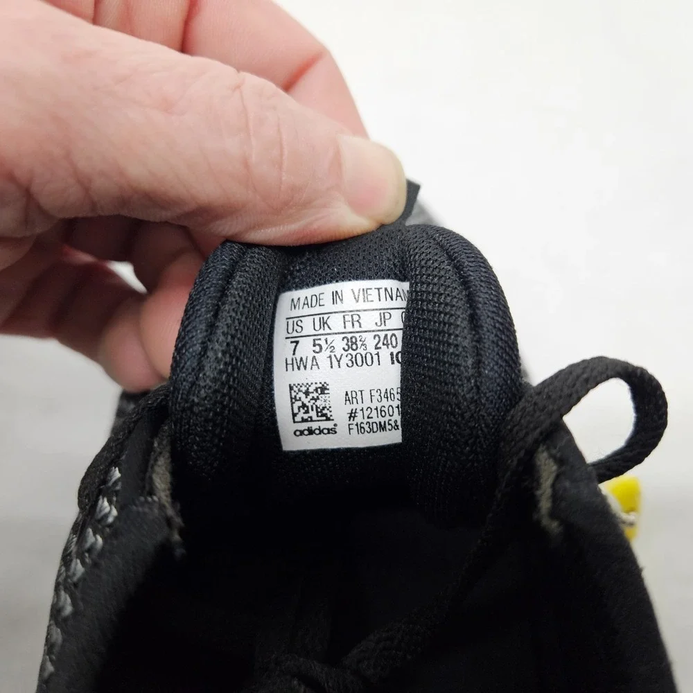 Adidas Questar X BYD Running Shoes F34657 Black Gray‎ White Men's Size 7